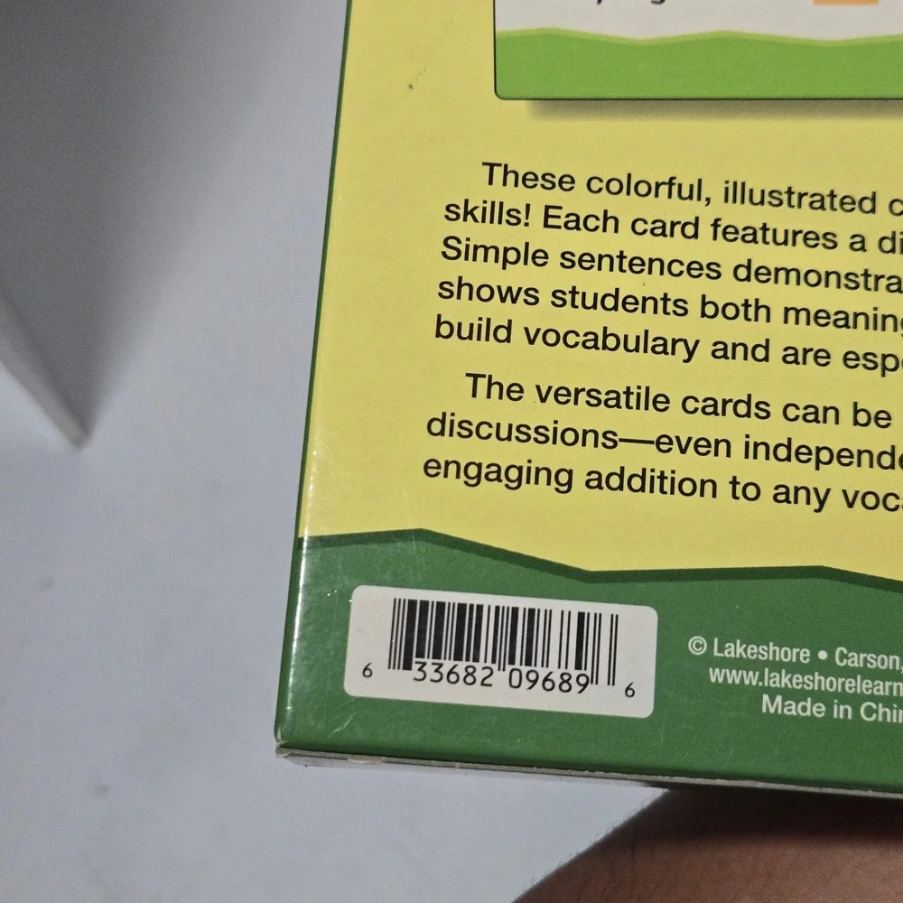 NEW Lakeshore Understanding Multiple Meanings Teaching Cards Vocabulary 40ct